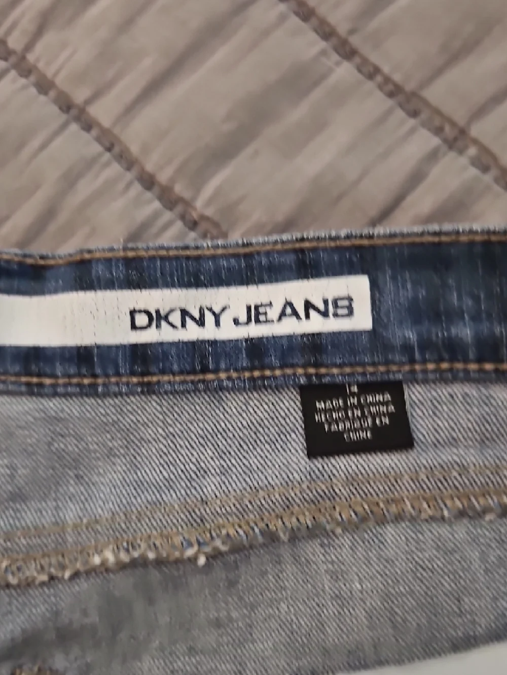 DKNY Boyfriend Jeans - Blue Denim